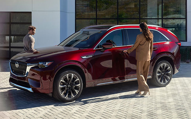 2024 Mazda CX-90 on the road